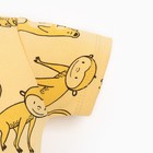 Боди детское, цвет жёлтый, рост 62см - фото 24426957