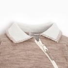 Комбинезон детский, цвет бежевый, рост 74см - фото 22247163