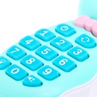 Музыкальный телефончик «Милый зайка», звук, свет, цвета МИКС, в пакете - фото 23038716