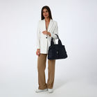 Сумка женская на молнии Vita, цвет синий - фото 25469785