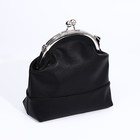 Сумка кросс-боди Vita на фермуаре, цвет чёрный - фото 22247417