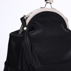 Сумка кросс-боди Vita на фермуаре, цвет чёрный - фото 22247419