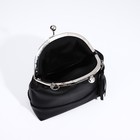 Сумка кросс-боди Vita на фермуаре, цвет чёрный - фото 22247423