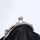 Сумка кросс-боди Vita на фермуаре, цвет чёрный - фото 22247427