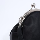 Сумка кросс-боди Vita на фермуаре, цвет чёрный - фото 22247428