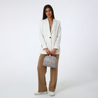 Сумка женская на молнии Vita, цвет сиреневый - фото 25469788