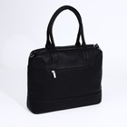 Сумка-саквояж Vita на молнии, цвет чёрный - фото 22247491