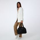 Сумка женская на молнии Vita, цвет чёрный - фото 25469790