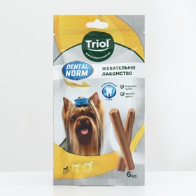 Жевательное лакомство Triol DENTAL NORM, для собак мелких пород, 90 г 9686965