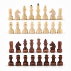 Шахматные фигуры обиходные, король h-7 см d-2.4 см, пешка h-4.4 см d-2.4 см - Фото 4