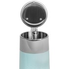 Чайник ECO-1884KE, металл, электрический, 1.7 л, 1500 Вт, цвет серый с голубым - Фото 5