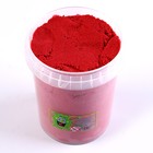 Кинетический песок 600 г, красный - Фото 3