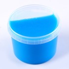 Слайм «Плюх» голубой, контейнер, 500 г - фото 22248269