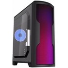 Корпус Gamemax G562 Matrix, без БП, ATX, USB3.0 + 2хUSB 2.0, подсветка, чёрный 9706075 - фото 11507451