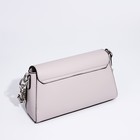 Сумка-мессенджер на магнитах, цвет серо-сиреневый - фото 22248334