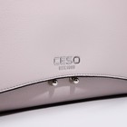 Сумка-мессенджер на магнитах, цвет серо-сиреневый - фото 22248336