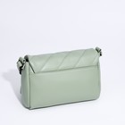 Сумка женская мессенджер на магните, 23×5×16 см, зелёная - фото 22248370