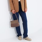 Сумка женская на молнии, цвет бежевый - фото 22248452