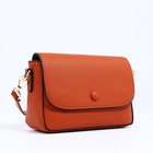 Сумка-мессенджер на магнитах, цвет оранжевый - фото 22248482
