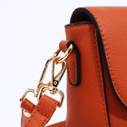 Сумка-мессенджер на магнитах, цвет оранжевый - фото 22248484