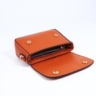 Сумка-мессенджер на магнитах, цвет оранжевый - фото 22248486