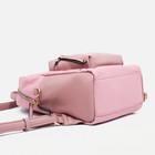 Рюкзак - сумка женская OTARA, искусственная кожа, цвет розовый - Фото 5