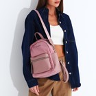 Рюкзак - сумка женская OTARA, искусственная кожа, цвет розовый - Фото 9