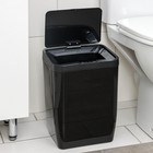 УЦЕНКА Ведро для мусора сенсорное Доляна, 12 л, чёрное - Фото 8