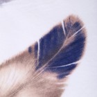 Плед-покрывало Калифорния, 180х200см, велсофт 280г/м, полиэстер - фото 45946835