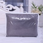 Плед-покрывало Колетта, 150х200см, серый, велсофт 270г/м, полиэстер 9608409