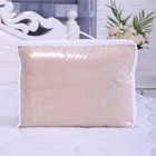 Покрывало Колетта 200х220см, бежевый, велсофт 270г/м, 100% полиэстер - фото 25324691