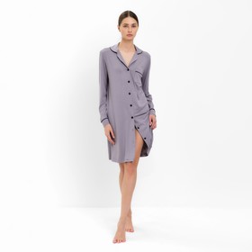 Сорочка женская MINAKU: Home collection цвет серый, размер 44