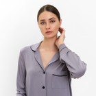 Сорочка женская MINAKU: Home collection цвет серый, размер 50 - Фото 2