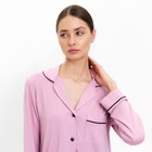 Сорочка женская MINAKU: Home collection цвет розовый, размер 46 - Фото 2