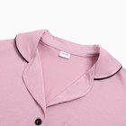 Сорочка женская MINAKU: Home collection цвет розовый, размер 52 - Фото 7