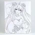 Картина по номерам на холсте с подрамником «Девушка с призраками», 40×50 см - Фото 3