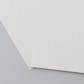 Картон белый А4, 8 листов немелованный односторонний «Весёлые зверята» 200 г/м²