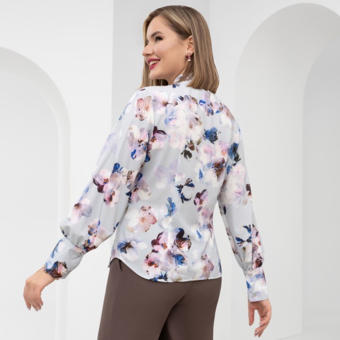 Блуза женская Charutti «Цветочные фантазии», размер 54 63176