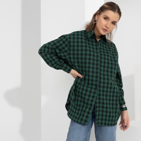 

Рубашка женская Charutti «Базовая оригинальность. Green», размер 48