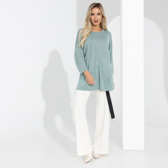 Свитшот женский Charutti «Вот это да! Glossy green», размер 52 63179