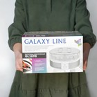 Йогуртница Galaxy GL 2698, 30 Вт, 180 мл, 7 ёмкостей, стекло, бело-серая - фото 9753462