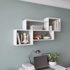 Полка навесная Лайт, 1150х622х186, Белый/Белый - фото 25394778