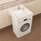 Раковина СанТа "Юпитер" 900117, над стиральной машиной, 600х500 мм, белый - Фото 2