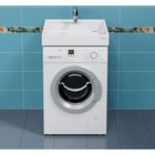 Раковина СанТа "Юпитер" 900130, над стиральной машиной, 600х550 мм, с кронштейнами, белый - Фото 3