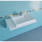 Раковина СанТа «Юпитер» 900121, над стиральной машиной, 800х500 мм, правая, без кронштейнов 973895 - Фото 1