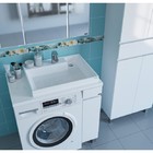 Раковина СанТа «Юпитер» 900121, над стиральной машиной, 800х500 мм, правая, без кронштейнов 973895 - Фото 2