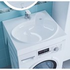 Раковина СанТа "Сатурн" 900126, над стиральной машиной, 600х550 мм, белый - Фото 2