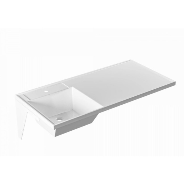 Раковина СанТа «Лидер» 900106N, над стиральной машиной, 1000х482 мм, левая, без кронштейнов 973895 - Фото 1