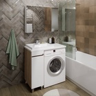 Раковина СанТа «Юпитер» 900128, над стиральной машиной, 900×500 мм, левая, без кронштейнов  (артикул 9738964)  большой выбор товаров оптом и в розницу по низким ценам с доставкой