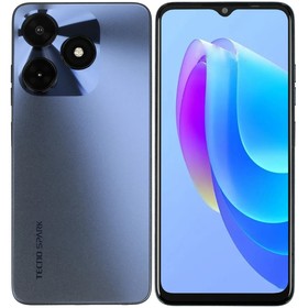 Смартфон Tecno Spark 10, 6.6", 8 Гб, 128 Гб, 50 Мп, 8 Мп, 2 sim, 5000 мАч, NFC, черный 9691995